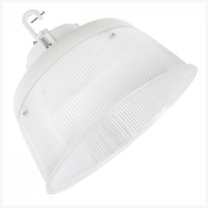 100W UFO LED High Bay With Reflector - 14,000 Lumens - 250W MH Equivalent - White Finish - 5000K